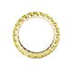 4 - Joyce 4.00 mm Yellow Sapphire Eternity Band 