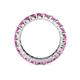 4 - Joyce 4.00 mm Pink Sapphire Eternity Band 