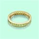 3 - Rebica 3.00 mm Princess Cut Peridot Eternity Band 