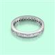 3 - Rebica 3.00 mm Princess Cut Diamond Eternity Band 