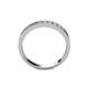 5 - Kathiryn 2.00 mm Lab Grown Diamond 11 Stone Wedding Band 