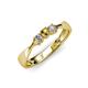 2 - Rylai Citrine and Lab Grown Diamond Three Stone Engagement Ring 