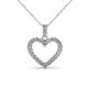 2 - Zylah Lab Grown Diamond Heart Pendant 