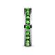 6 - Celina 3.00 mm Round Green Garnet Eternity Band 