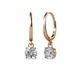 1 - Grania Lab Grown Diamond (5mm) Solitaire Dangling Earrings 