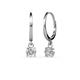 1 - Grania Lab Grown Diamond (4mm) Solitaire Dangling Earrings 