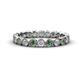 1 - Arria 2.70 mm Lab Created Alexandrite and Lab Grown Diamond Eternity Band 