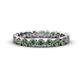 1 - Arria 2.70 mm Lab Created Alexandrite Eternity Band 