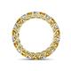 4 - Lucida 3.40 mm Citrine and Lab Grown Diamond Eternity Band 
