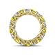 4 - Lucida 4.00 mm Yellow Diamond and White Lab Grown Diamond Eternity Band 