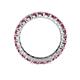 4 - Joyce 3.40 mm Pink Tourmaline Eternity Band 