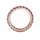 4 - Joyce 3.40 mm Pink Tourmaline Eternity Band 