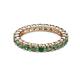 2 - Joyce 3.40 mm Lab Created Alexandrite Eternity Band 