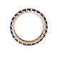 4 - Joyce 3.40 mm Blue Sapphire Eternity Band 