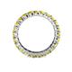 4 - Joyce 3.40 mm Yellow Sapphire Eternity Band 