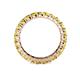4 - Joyce 3.40 mm Yellow Sapphire Eternity Band 