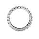 4 - Joyce 3.40 mm White Sapphire Eternity Band 