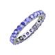 3 - Joyce 3.40 mm Tanzanite Eternity Band 