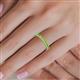 5 - Joyce 3.40 mm Peridot Eternity Band 
