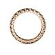 4 - Joyce 3.40 mm Smoky Quartz Eternity Band 