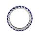 4 - Joyce 3.40 mm Blue Sapphire Eternity Band 