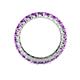 4 - Joyce 3.40 mm Amethyst Eternity Band 