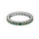 2 - Joyce 3.40 mm Lab Created Alexandrite Eternity Band 