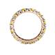 5 - Joyce 3.40 mm Yellow Sapphire and Diamond Eternity Band 