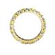 5 - Joyce 3.40 mm Yellow Sapphire and Diamond Eternity Band 