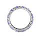 5 - Joyce 3.40 mm Tanzanite and Lab Grown Diamond Eternity Band 