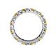 5 - Joyce 3.40 mm Citrine and Lab Grown Diamond Eternity Band 