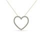2 - Elaina Lab Grown Diamond Heart Pendant 