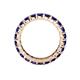 4 - Joyce 4.00 mm Blue Sapphire Eternity Band 