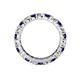 4 - Joyce 4.00 mm Blue Sapphire and Diamond Eternity Band 