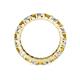 4 - Joyce 4.00 mm Citrine and Lab Grown Diamond Eternity Band 