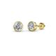 1 - Carys Diamond (3.2mm) Solitaire Stud Earrings 