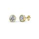 1 - Carys Diamond (3mm) Solitaire Stud Earrings 