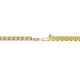 2 - Leslie 2.40 mm Yellow Sapphire Eternity Tennis Bracelet 