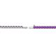 2 - Leslie 2.00 mm Amethyst Eternity Tennis Bracelet 