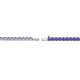 2 - Leslie 2.00 mm Iolite Eternity Tennis Bracelet 