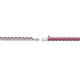 2 - Leslie 2.00 mm Rhodolite Garnet Eternity Tennis Bracelet 