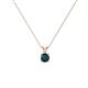 1 - Jassiel 4.50 mm Round London Blue Topaz Double Bail Solitaire Pendant Necklace 