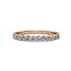 3 - Clara 2.70 mm Diamond 10 Stone Wedding Band 