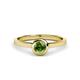 1 - Natare Green Garnet Solitaire Ring 