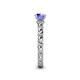 6 - Viona Signature Tanzanite Solitaire Engagement Ring 