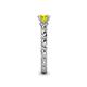 6 - Viona Signature Yellow Diamond Solitaire Engagement Ring 