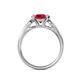 5 - Alana Signature Ruby and Diamond Engagement Ring 