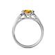 5 - Alana Signature Citrine and Diamond Engagement Ring 