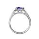 5 - Alana Signature Iolite and Diamond Engagement Ring 