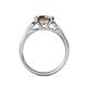 5 - Alana Signature Smoky Quartz and Diamond Engagement Ring 